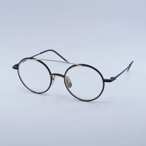 🕶️ New Thom Browne TB108 ABLKGLD50 Eyeglasses - Black/Gold Frame 50mm